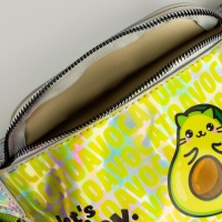 Сумка детская для девочки поясная "Авокато", на молнии, цвет зелёный Сумка детская для девочки поясная "Авокато", на молнии, цвет зелёный