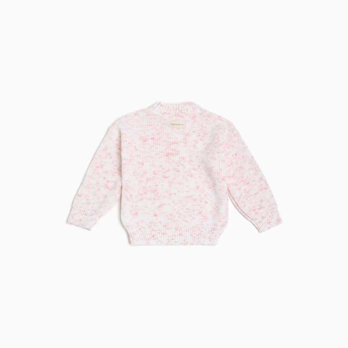 Джемпер вязаный Крошка Я рост 80-86 см, розовый