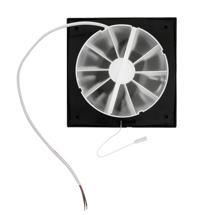 Вентилятор вытяжной "КосмоВент" В100ВК-ок, d=100 мм, 10 Вт, 40 дБ, 105 м&sup3;/ч, выкл, обр.клап