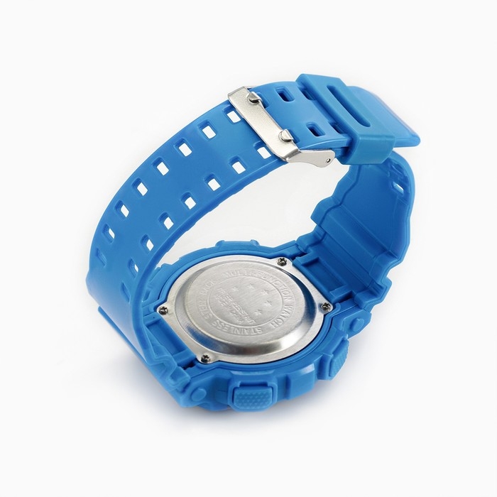 Часы наручные электронные, водонепроницаемые, синие Часы наручные электронные, водонепроницаемые, синие