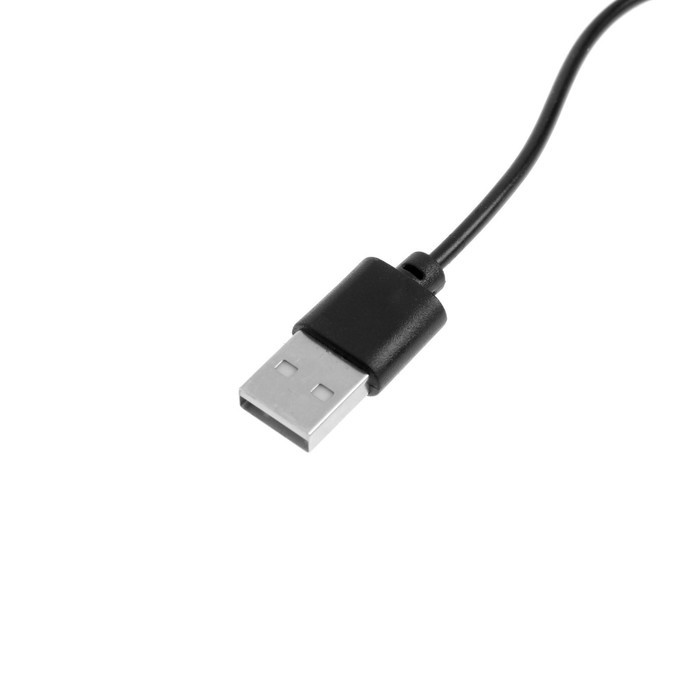 Вентилятор Luazon LOF-05, настольный, 2.5 Вт, 12 см, металл, белый