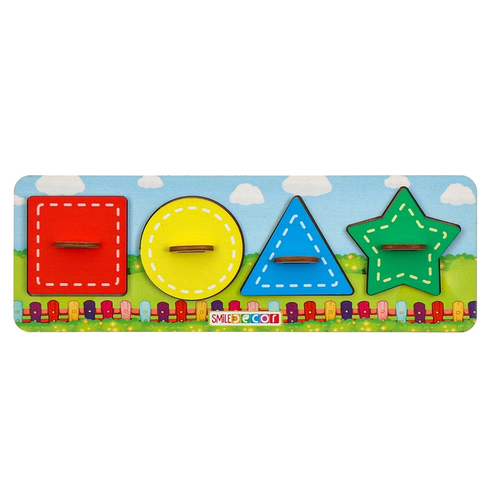 Рамки-вкладыши для малышей &laquo;Умные фигуры&raquo;