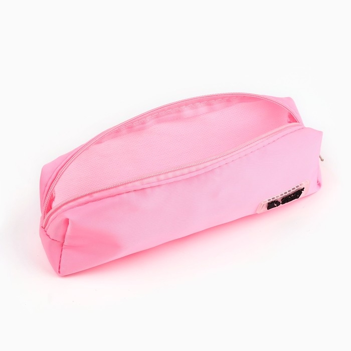 Пенал текстильный «1 сентября» , 20 х 5 х 4 см, розовый Пенал текстильный «1 сентября» , 20 х 5 х 4 см, розовый