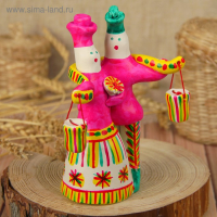 Филимоновская игрушка &laquo;Любота с коромыслом&raquo;