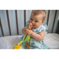 Растяжка - погремушка мягкая на кроватку/коляску &laquo;Авокадо&raquo;, Крошка Я