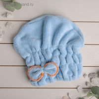 Чалма для сушки волос Доляна, микрофибра, цвет МИКС Чалма для сушки волос Доляна, микрофибра, цвет МИКС