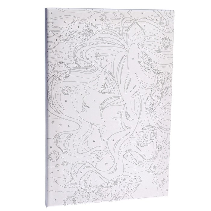 Картина по номерам на холсте с подрамником &laquo;Стихия воды&raquo;, 20х30 см