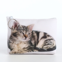 Кошелёк детский на молнии &laquo;Выбражулька&raquo;, цвет белый