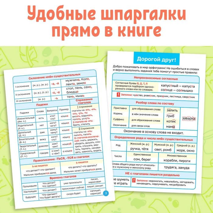 Книга-тренажёр «Уроки грамотности. 3-4 класс», 36 стр. Книга-тренажёр «Уроки грамотности. 3-4 класс», 36 стр.