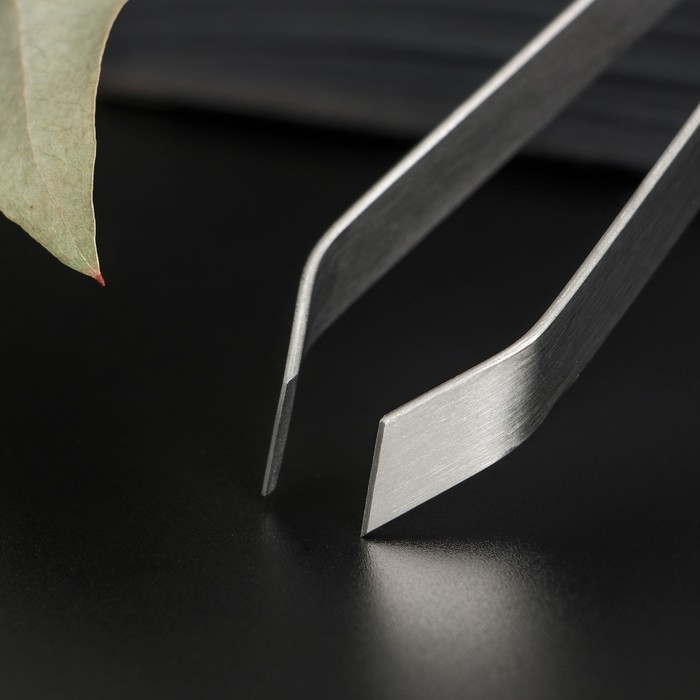 Щипцы - пинцет Доляна &laquo;Металлик&raquo;, для удаления костей, 12 см, нержавеющая сталь, цвет серебристый