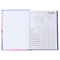 Ежедневник недатированный на сшивке А5 160 листов, картон 7БЦ, матовая ламинация, выборочный лак, Beauty and shine