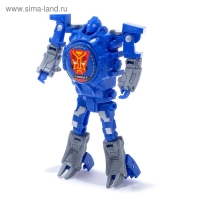 Робот «Часы», трансформируется, с индикацией времени, цвет синий Робот «Часы», трансформируется, с индикацией времени, цвет синий