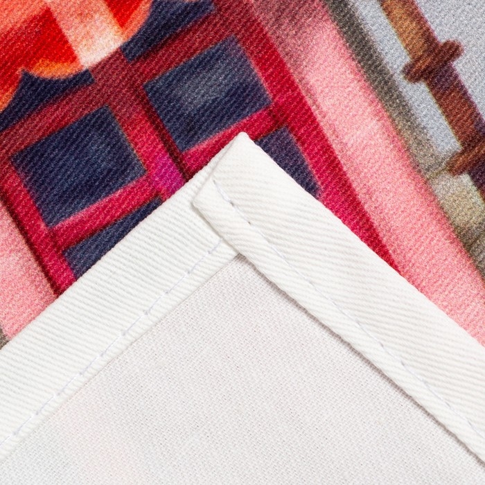 Набор полотенец "Этель" Счастье 40х73 см - 2 шт., 100% хлопок, саржа