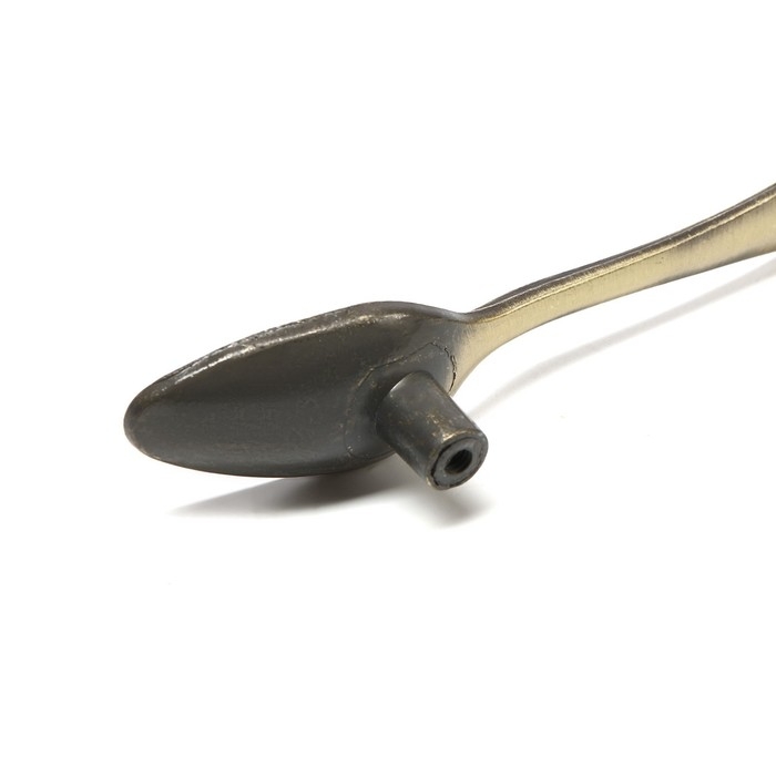 Ручка-скоба "Ложка" CAPPIO RSC002, м/о 76 мм, цвет античная бронза