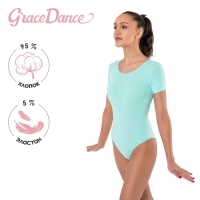 Купальник для гимнастики и танцев Grace Dance, р. 40, цвет ментоловый Купальник для гимнастики и танцев Grace Dance, р. 40, цвет ментоловый