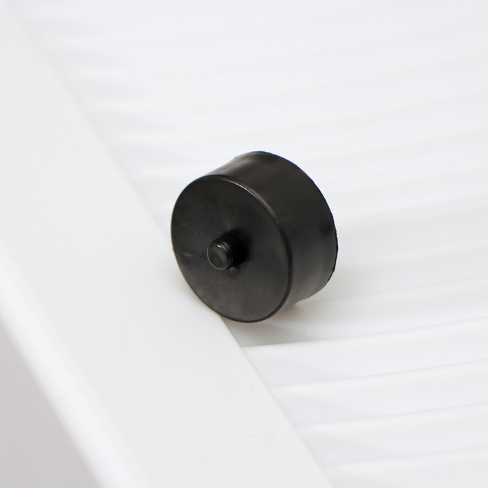 Ведро для уборки складное, 63&times;25&times;20 см (дно 53&times;17 см), цвет серый