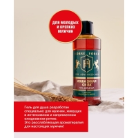 Подарочный набор для мужчин Лошадиная сила: шампунь, 500 мл + гель для душа, 500 мл