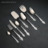 Набор столовых приборов &laquo;Тройка&raquo;, 52 предмета, художественная роспись, декоративная коробка