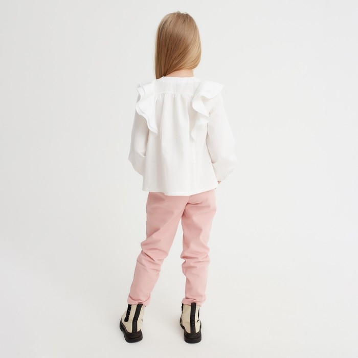 Джинсы для девочки KAFTAN, размер 38 (146-152 см), цвет розовый Джинсы для девочки KAFTAN, размер 38 (146-152 см), цвет розовый