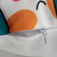 Подушка новогодняя Этель &laquo;Кусь&raquo; 40х40 см, 100% п/э, велюр