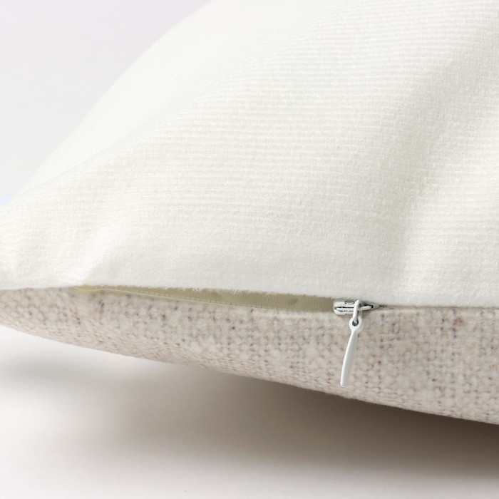 Наволочка декоративная Этель"Home sweet home" 40х40 см, полиэстер, велюр