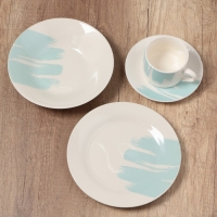 Тарелка глубокая керамическая Dolce Ceramo &laquo;Акварель&raquo;, 550 мл, 20,5 см