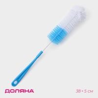 Ёршик для посуды Доляна, 5&times;38 см, цвет МИКС