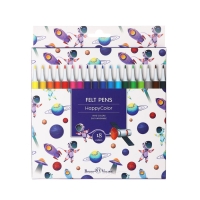 Фломастеры 18 цветов Happycolor, МИКС Фломастеры 18 цветов Happycolor, МИКС