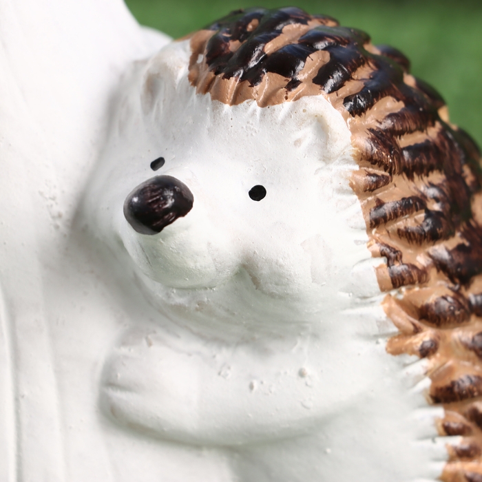 Садовая фигура Садовая фигура "Ежик под мухомором" 8х11х19см ///