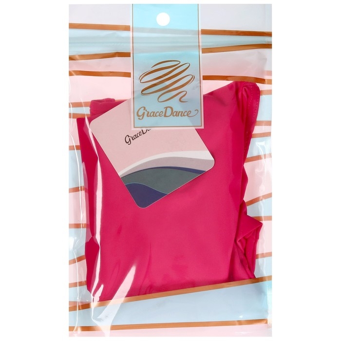 Купальник для гимнастики и танцев Grace Dance, р. 28, цвет малина