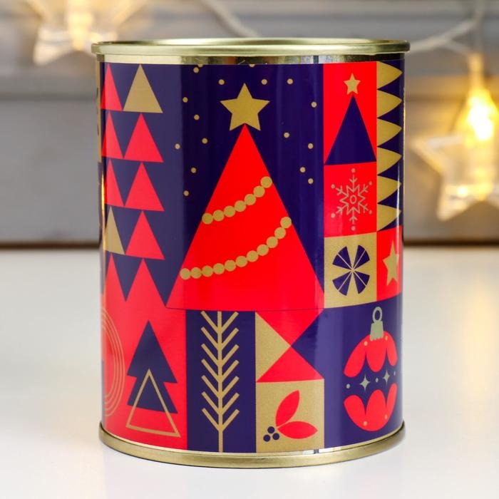 Копилка-подарок металл Копилка-подарок металл "На новые события в новом году"