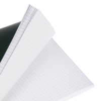 Тетрадь А4, 96 листов в клетку, "Зеленая", обложка бумвинил, блок 60 г/м2 Тетрадь А4, 96 листов в клетку, "Зеленая", обложка бумвинил, блок 60 г/м2