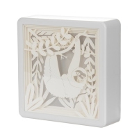 Световая картина-ночник "Ленивец" LED от батареек 3хАА USB 15,5x4,5x15,5 см RISALUX Световая картина-ночник "Ленивец" LED от батареек 3хАА USB 15,5x4,5x15,5 см RISALUX