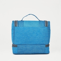 Косметичка 2 отдела на молнии, цвет голубой Косметичка 2 отдела на молнии, цвет голубой