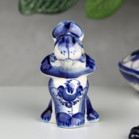 Сувенир &laquo;Волк&raquo;, 7 см, гжель