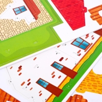 Конструктор 3D из пенокартона &laquo;Чудесный дом&raquo;, 25 деталей