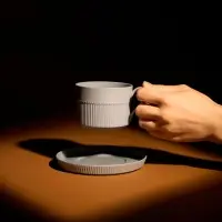 Чайная пара Pastello Moderno, голубая Чайная пара Pastello Moderno, голубая