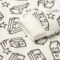 Комбинезон детский закрытые ножки, цвет белый/молоко, рост 68 см Комбинезон детский закрытые ножки, цвет белый/молоко, рост 68 см