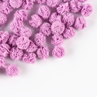 Набор деталей для декора «Бомбошки», 100 шт., размер одной шт. — 1 см, цвет фиолетовый Набор деталей для декора «Бомбошки», 100 шт., размер одной шт. — 1 см, цвет фиолетовый