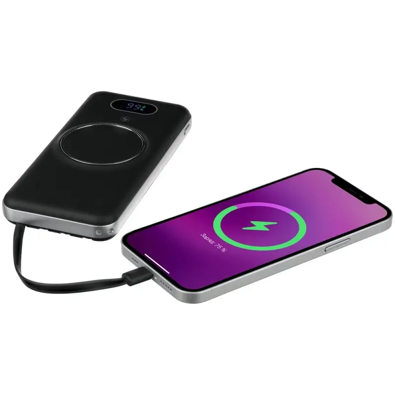 Внешний аккумулятор Omni Pro 10000 мАч, черный Внешний аккумулятор Omni Pro 10000 мАч, черный