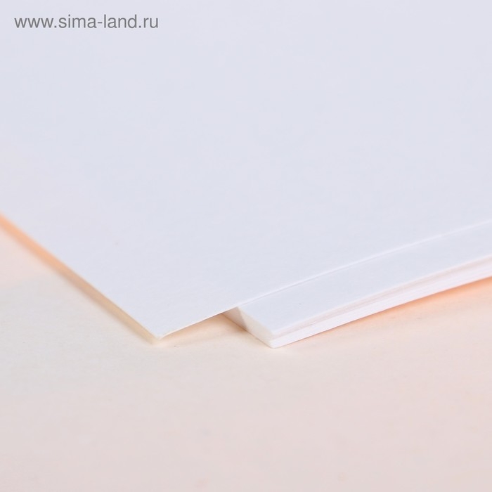 Бумага для акварели А3, 10 листов "Луч", 200 г/м2