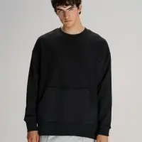 Свитшот оверсайз унисекс Vozduh, черный, размер XL/XXL Свитшот оверсайз унисекс Vozduh, черный, размер XL/XXL