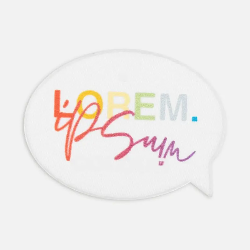 Наклейка тканевая Lunga Bubble, M, белая Наклейка тканевая Lunga Bubble, M, белая