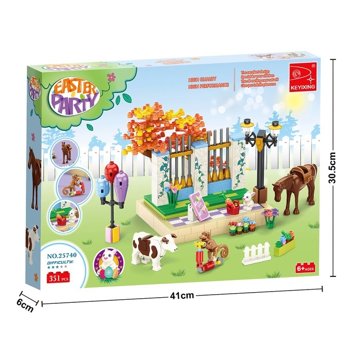 Конструктор Весна &laquo;Природный пейзаж&raquo;, 351 деталь