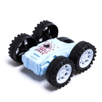 Перевёртыш инерционный &laquo;Машинка-перевертыш&raquo;, цвет голубой