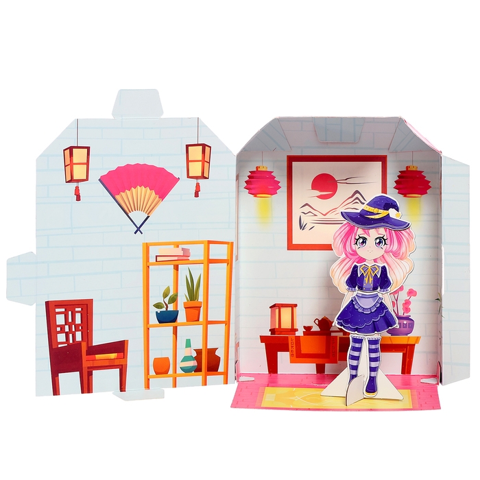 Магнитная игра &laquo;Модный домик: Кими&raquo;