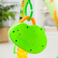 Развивающий коврик с дугами &laquo;Ростомер Жирафик&raquo;, р-р 81х68х0,5 см.