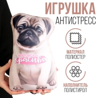 Антистресс игрушка, собака &laquo;Чертовски красива&raquo;
