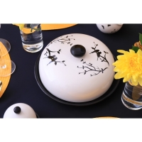 Блинница Доляна «Весенний вечер», d=23 см, цвет белый Блинница Доляна «Весенний вечер», d=23 см, цвет белый