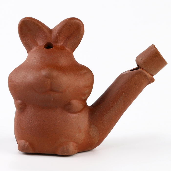 Свистулька керамическая &laquo;Зайка&raquo;, для росписи 3,3 &times; 6,3 &times; 6,2 см